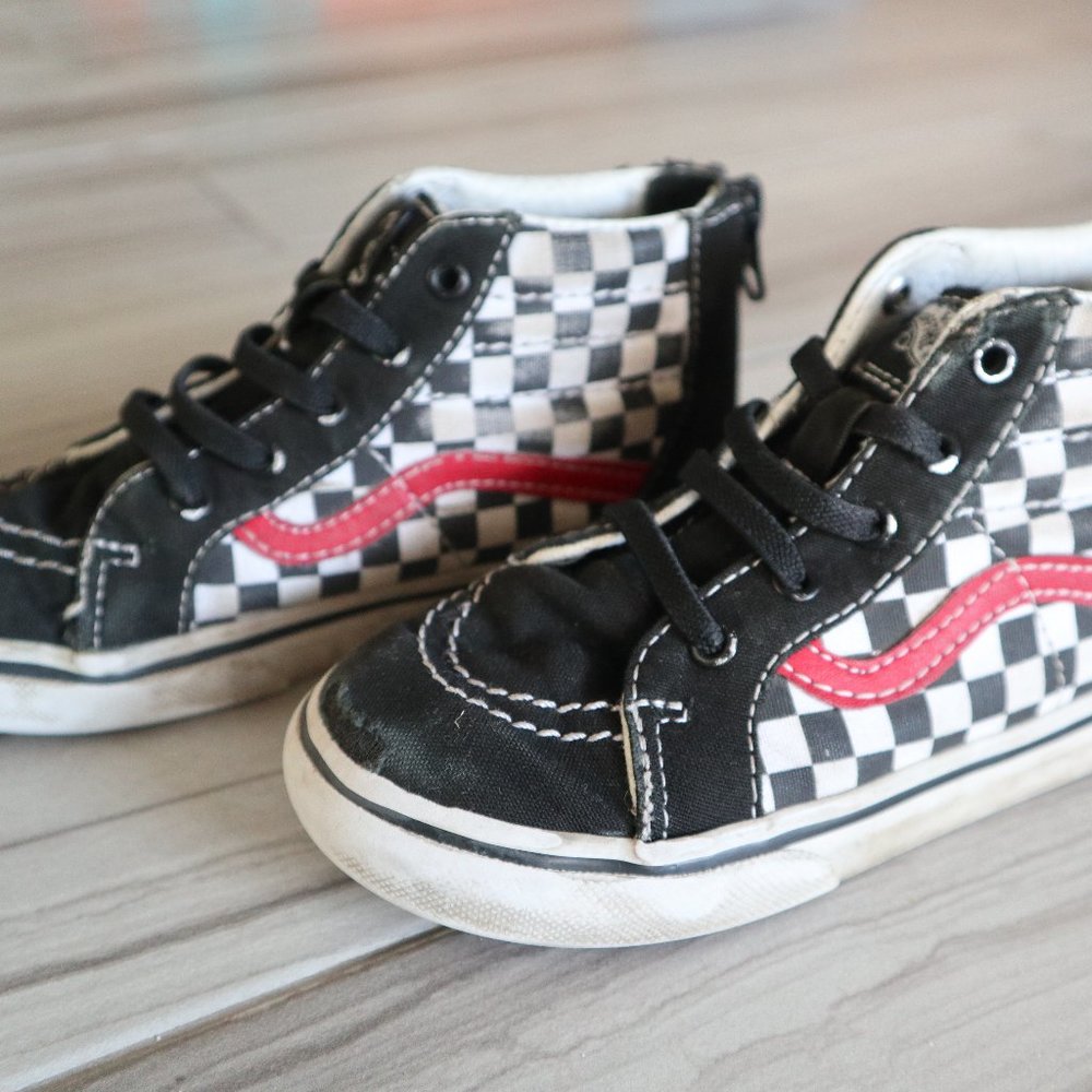 Vans Toddler High-top Checkers